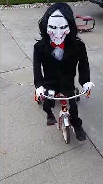 Working "Saw" tricycle with Billy