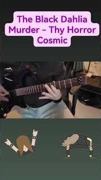 the black dahlia murder - Thy Horror Cosmic (guitar cover)