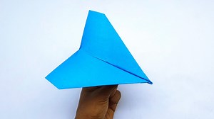 How to fold origami airplane - DIY flying paper plane easy - Making a plane using paper that fly far #Crafts #Origami #PaperPlane | Mr. Creator