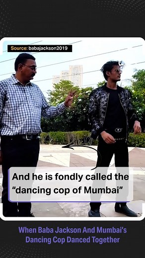 33K views · 252 reactions | When “Baba Jackson” and “dancing cop of Mumbai” collaborated, magic happened!  . . . . . #babajackson #dancingcop #dancing #viral #EnglishNEWJ #AajNEWJDekhaKya | Briefly | Facebook