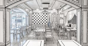 Dining at This 2D Cafe in Tokyo Is Like Stepping Into a Real-Life Cartoon