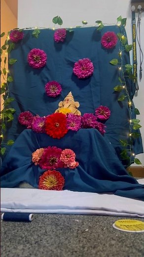 Beautiful decoration with flowers || How to decorate with Flowers #diy #viral #decoration #festive