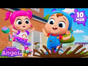 Emmie's Shiny Shoes! | DIY Princess Songs! | Little Angel Kids Songs & Nursery Rhymes