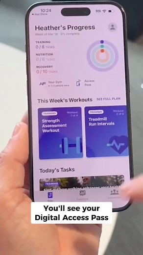 Add your Access Pass to your Apple Wallet or Google Wallet and enter the gym with your smartphone. Click the link to get the Anytime Fitness App 👉 https://bit.ly/3UpK1xG Currently available in the U.S., Canada and Australia. | Anytime Fitness