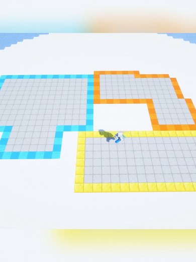 Snow Fox Shaped House in Minecraft