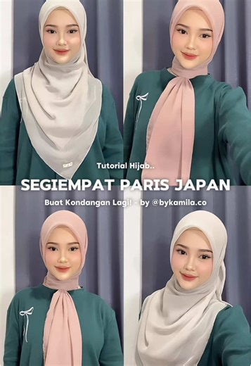 Tutorial Hijab Segi Empat: Gaya Fashion Terbaru