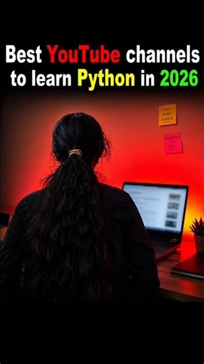 🐍 Python Best YouTube channels for Beginners in 2026 #python #programming #coding #bestchannel#btech