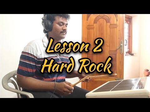 Rock Drumming Lesson 2: Hard Rock Beat for Beginners | ROLAND SPD 20