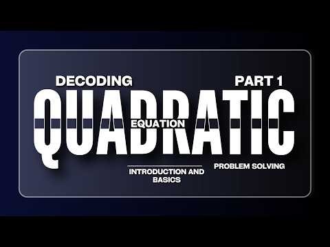 SOLVING PROBLEMS | CHAPTER 6 | EX 6 A | CONCISE MATHEMATICS | CLASS 10 | ICSE | PART 1