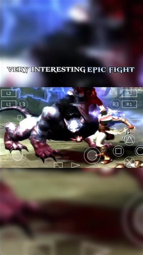 Kratos vs Mole Cerberus– Epic Fight#kratosvscerberus#aethersx2gow2 #gow2android