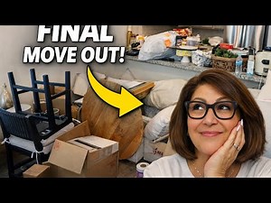 FINAL MOVE OUT + First Night in Our Florida House 🏡 | Empty Apartment Clean + Moving Day
