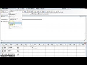 M17 Samples from Columns