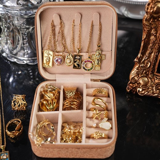 Bohemian Gold Jewelry Mystery Box | Exotic Curated Set With Tribal Motifs & Layered Chains | Vibrant Gift for Boho Festival Style Lovers - Etsy