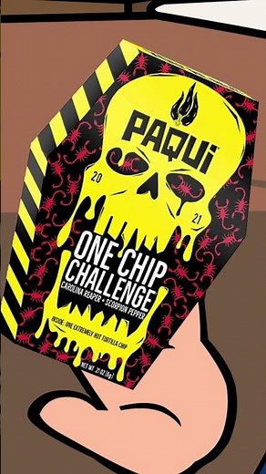 Bob Finds the One Chip Challenge #funny #goanimate #memes