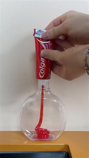 Toothpaste hack using a soap bottle 🤯 smart toothpaste soapbottle trick#foryoupage #tranding #fect #usa