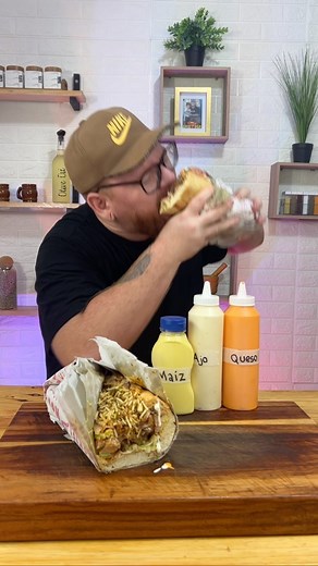 585K views · 10K reactions | Pepito, pan con carne, campesino relleno o como quieras llamarlo! Créeme que es una de las cosas más sabrosas qué hay y económica si compras todo en @superliderautomercados #receta #comidacallejera #comida #venezuela #caracas #caracasvenezuela | El rojito | Facebook