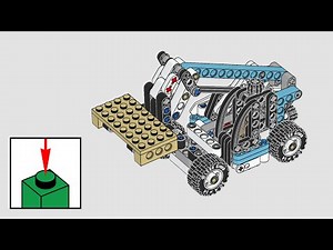 LEGO Technic 42133, Telehandler - building instructions