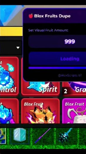 Blox Fruits Dupe Visual Script #RobloxScript #Script #ROBLOX #bloxfruits