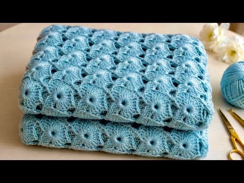 How to Crochet for Beginners⚡️! Easy & Beautiful Design (Step by Step)