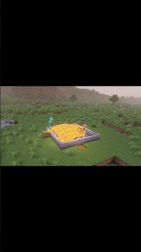 Building an UNLIMITED Iron Farm in Minecraft Survival! 🧲⚒️ #Shorts