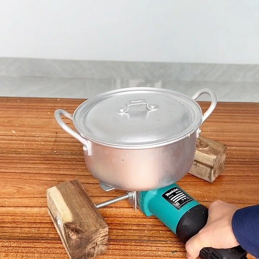 63K views · 558 reactions | 60 Year Old Man’s Genius Idea! Turns an Angle Grinder Into a Powerful Chopper. | Gk Experience | Facebook