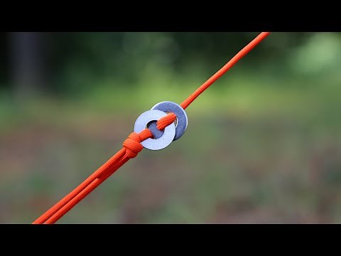 DIY Tarp Tensioner: Camping, Hammock Tarps, Survival Tarps