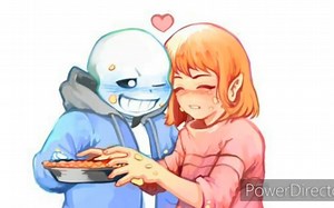 Sans X Frisk (Frans) Azukita