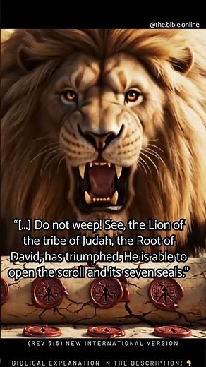 Jesus: The Lion of Judah Has Triumphed