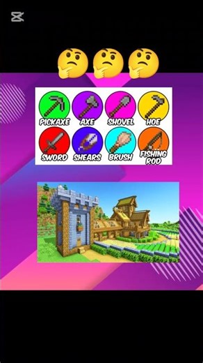 let's make house 🤔#minecraft #funny #gaming