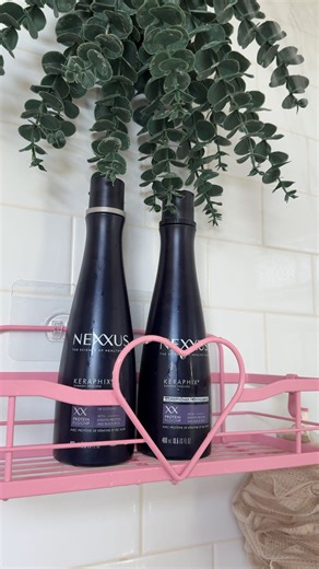 rose on Instagram: "I’ve partnered with @nexxushaircare to share my essential shampoo & conditioner duo for combatting heat damage & keeping my hair feeling healthy. As a girl with curly hair that frizzes at the slightest bit of humidity, I reach for my heat tools more often than I would like. I’ve been using Nexxus Keraphix Keraton Collection and my hair has truly been looking smoother & stronger! #NexxusPartner #nexxus #keraphix #selfcare #routines #hairroutines #aesthetichair #beauty #selfcar