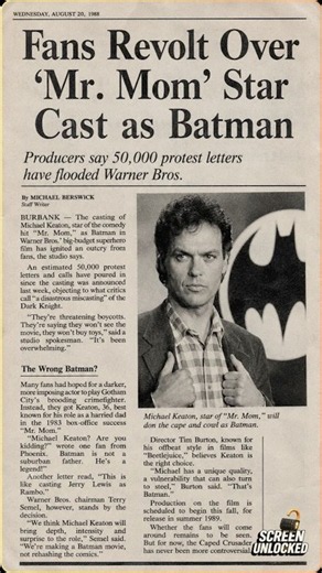 The Batman Casting That Sparked 50,000 Protest Letters