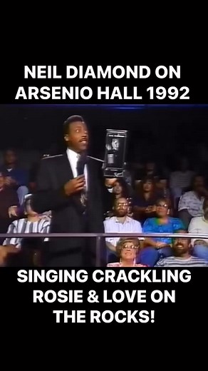 Neil Diamond on Arsenio Hall back in the day! #1992 #neildiamond | Happy Diamond