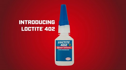 Introducing LOCTITE® 402™, a new ultra-performance instant adhesive designed to help increase productivity, improve product reliability and simplify design—all in an instant. Formulated as a reliable solution over traditional fastening methods, LOCTITE® 402™ contains a fast fixture and a breakthrough formulation. Features like this makes LOCTITE® instant adhesives the high performing solutions that set you up for manufacturing excellence. Request a free product demo today- https://bit.ly/3K4U03a
