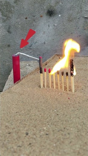 Matchstick Amazing Cracker Experiment 💥🔥 || Diwali Crackers 2026 || #shorts #ytshorts #crackers