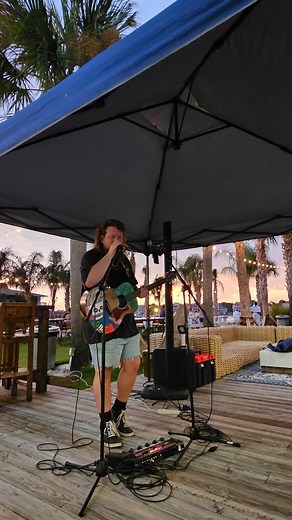 Join us for live music this weekend! Jacob Brock will be playing at The Gulf from 6 PM - 9 PM on Saturday and Sunday! #thegulf #okaloosaisland #livemusic #waterfrontdining #seafood #landorsea #familyfun | The Gulf Restaurant on Okaloosa Island