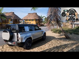 Land Rover Defender | Forza Horizon 5 | Realistic Off-Roading | Logitech g29 gameplay