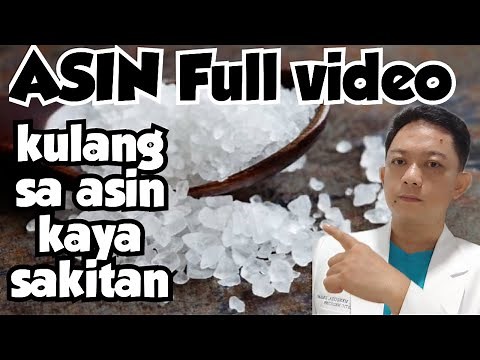 KULANG SA ASIN KAYA SAKITIN