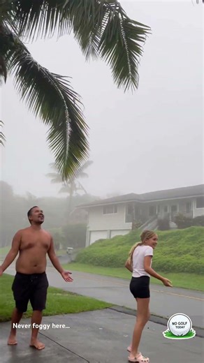 Post Masters Tourney Fog. #didyougetavideoofme?