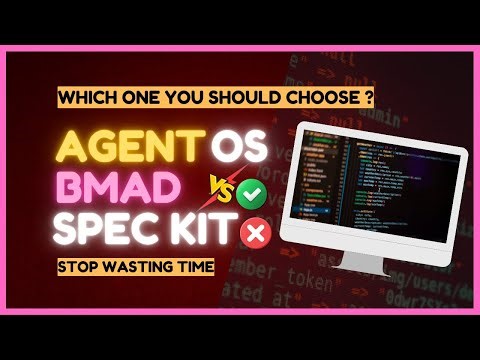 AgentOS VS BMAD VS Spec Kit: Which AI Development Framework is Worth Your Time?