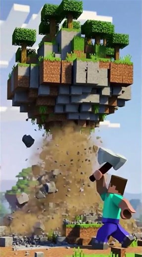 Whole mountain falls