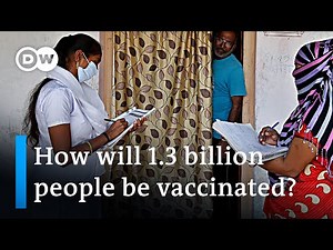 India: How to vaccinate 1.3 billion people? | DW News