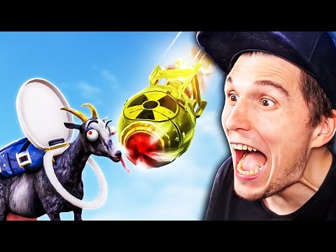 Ich zünde eine ATOMBOMBE im Ziegen Simulator 3