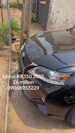 Sharp 2012 RX 350 ✔️ Very clean. AC chilling ❄️ Buy & drive. Serious buyer only.