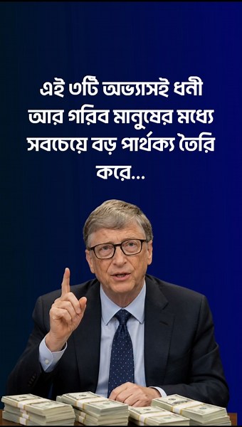 3 Habits That Separate Rich & Poor 💰 | এই ৩টি অভ্যাসই ধনী আর গরিব মানুষের মধ্যে বড় পার্থক্য তৈরি করে