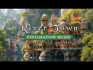 River Town | Fantasy Exploration Music | D&D - RPG | Fantasy Game Music with Nature Ambience
