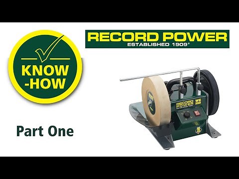 Know-How Series: WG250 10” Wet Stone Sharpening System Maintenance: Part One