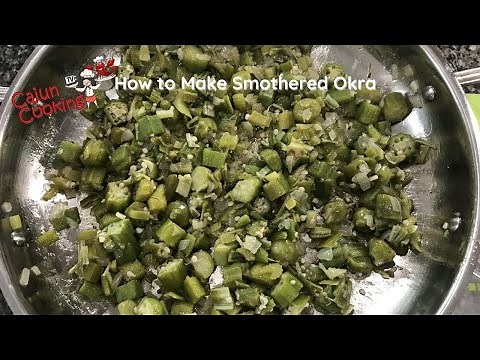 OKRA | How to Cook Okra | How to Make Smothered Okra | Cooking Okra Is Simple