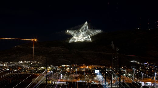El Paso's iconic Star on the Mountain back in time for Christmas after 3-month renovation