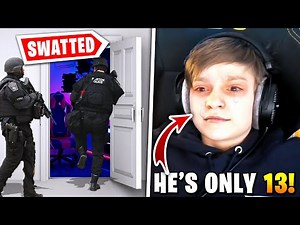 5 Youngest Fortnite Streamers Swatted Live On Stream!