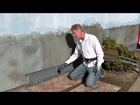 Stucco Drip screed added to Stucco house